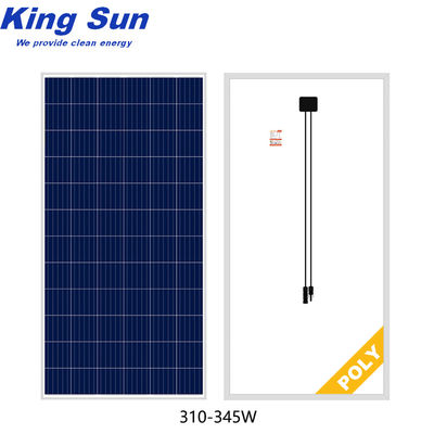 格子太陽電池パネルを離れた多結晶性340ワットの半電池の太陽電池パネル、
